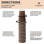Harvest Pack 16 oz Disposable Coffee Cups with Lids

