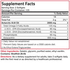 Bronson Antarctic Krill Oil | Omega-3 EPA/DHA

