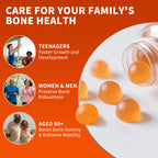 Calcium Citrate Gummies with Vitamin D3 for Bone Support

