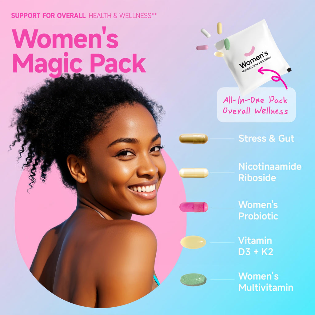 Women’s Multivitamin with D3+K2 NR1000 Probiotics

