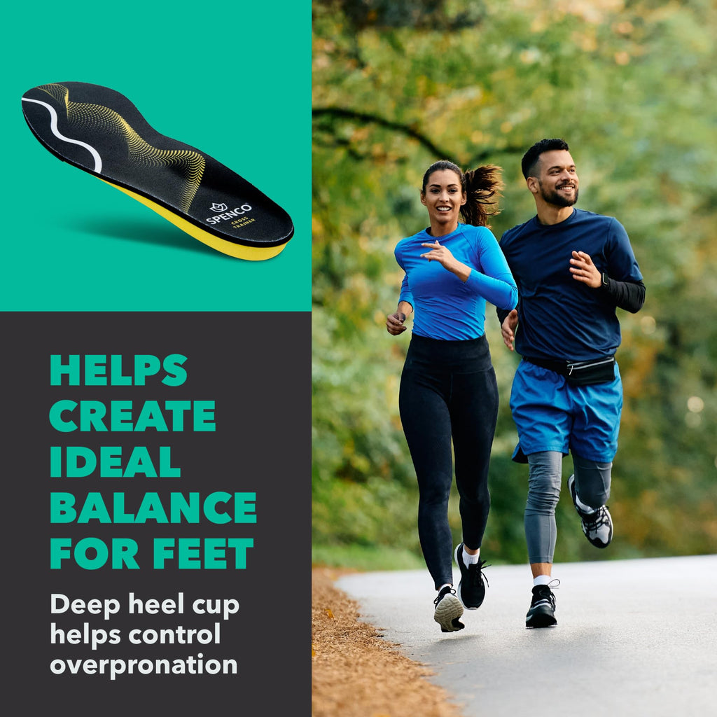 Spenco Polysorb Cross Trainer Insoles – Arch Support

