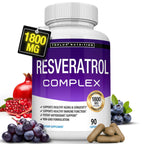 Resveratrol Complex 1800 mg Supplement | Antioxidant

