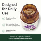 Liver Support Detox & Repair – Milk Thistle & Zinc

