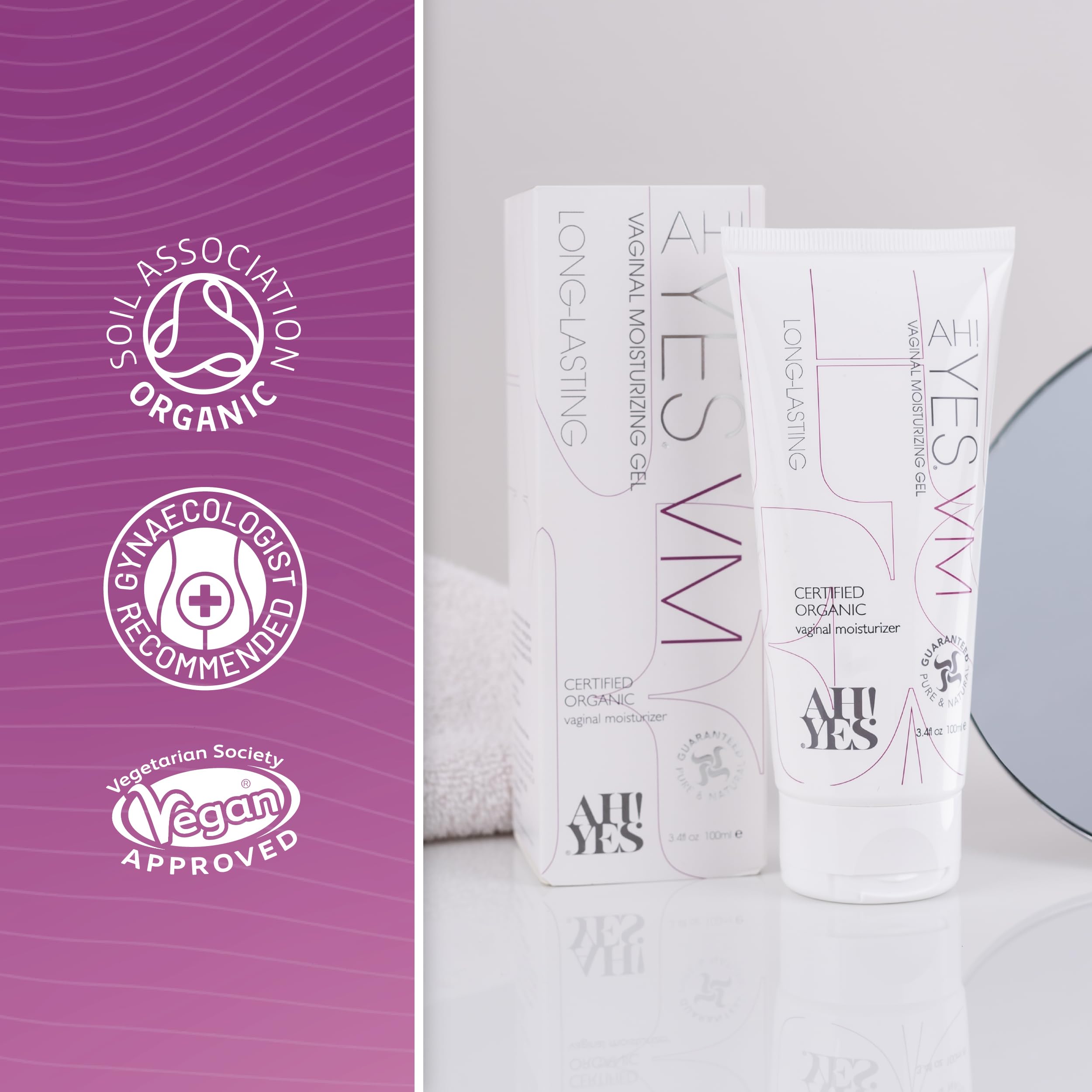 Vaginal Moisturizer AH! YES VM – Water-Based, Estrogen-Free

