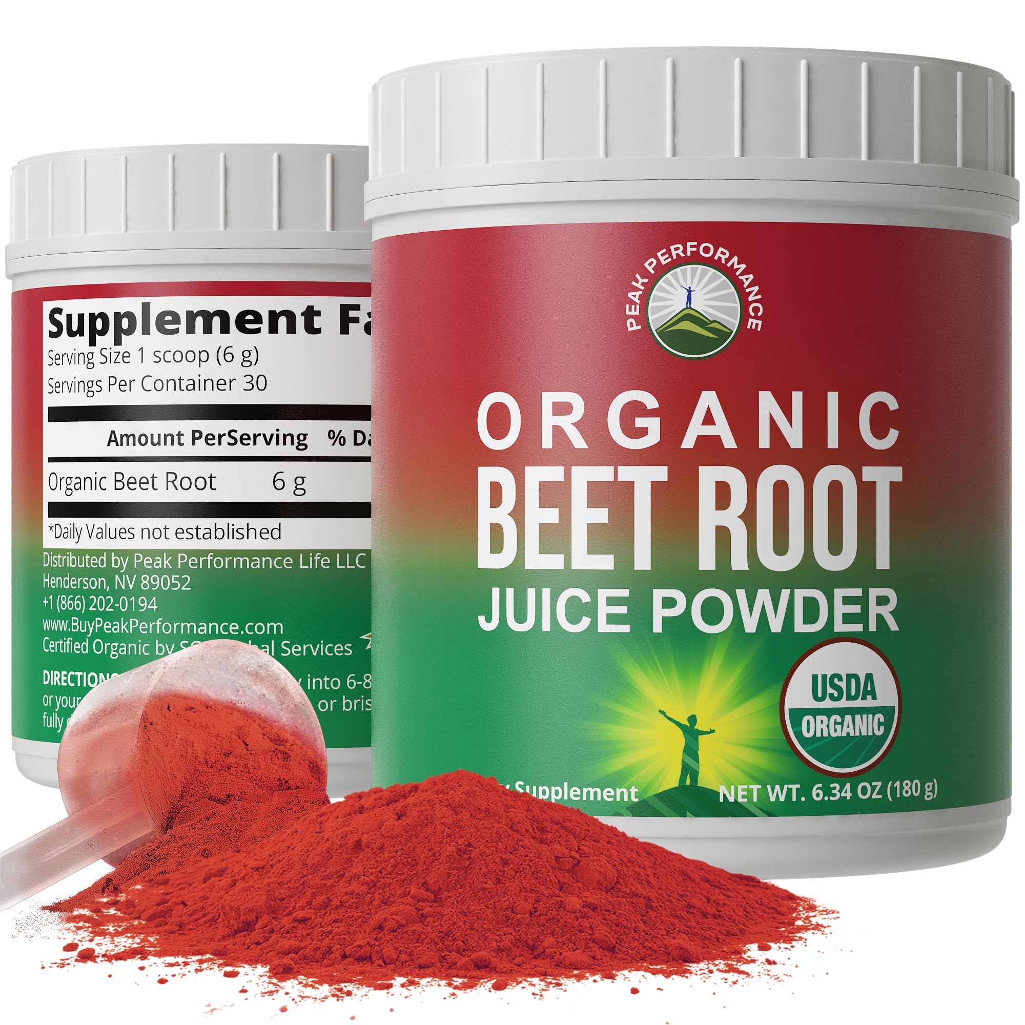 Organic Beetroot Powder - Pure Nitric Oxide Support

