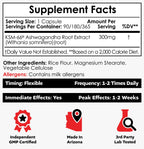 Nootropics Depot KSM-66 Ashwagandha Capsules | Adaptogen

