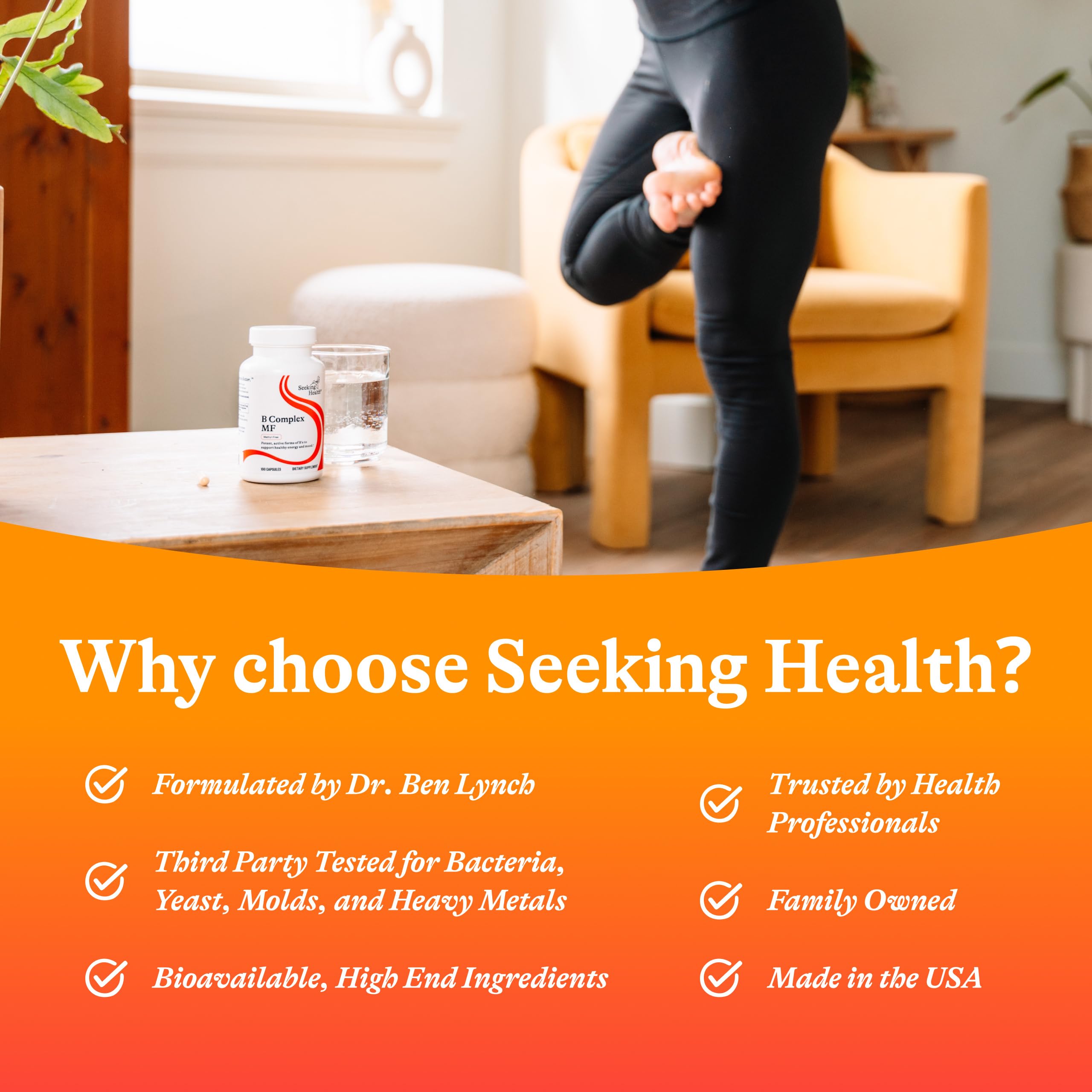 Seeking Health B Complex MF Vitamin B Complex


