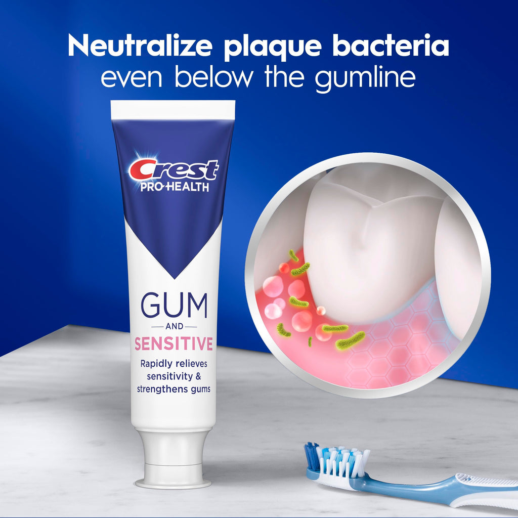 Crest Pro-Health Toothpaste for Sensitive Gums|Antibacterial

