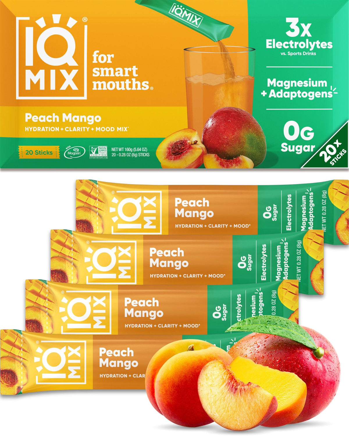 IQMIX Hydration Electrolyte Powder – 4-in-1 Formula