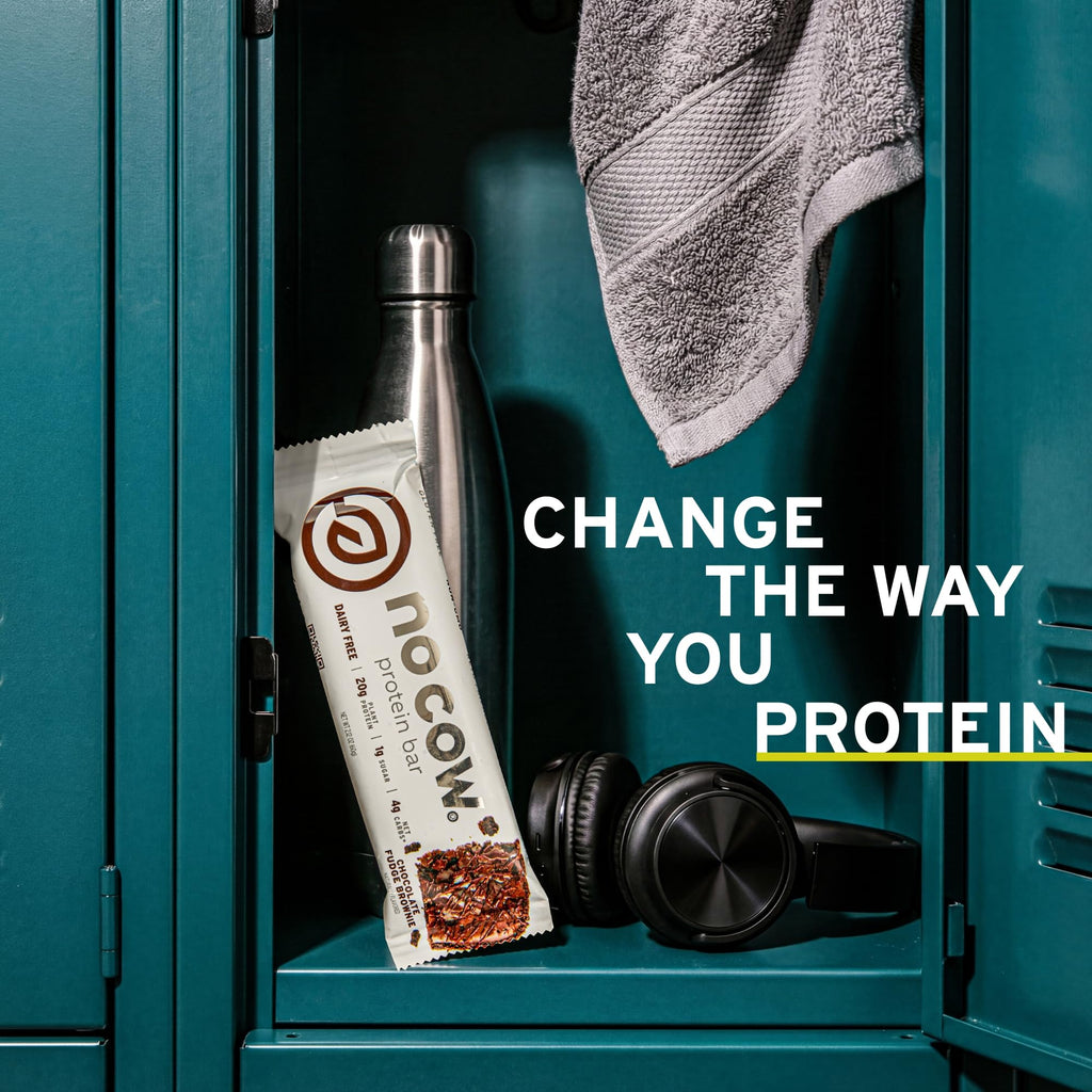No Cow Vegan Protein Bars | Plant Based, Gluten Free

