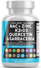 Clean Nutra NAC Immune Support | D3 K2 Zinc Quercetin

