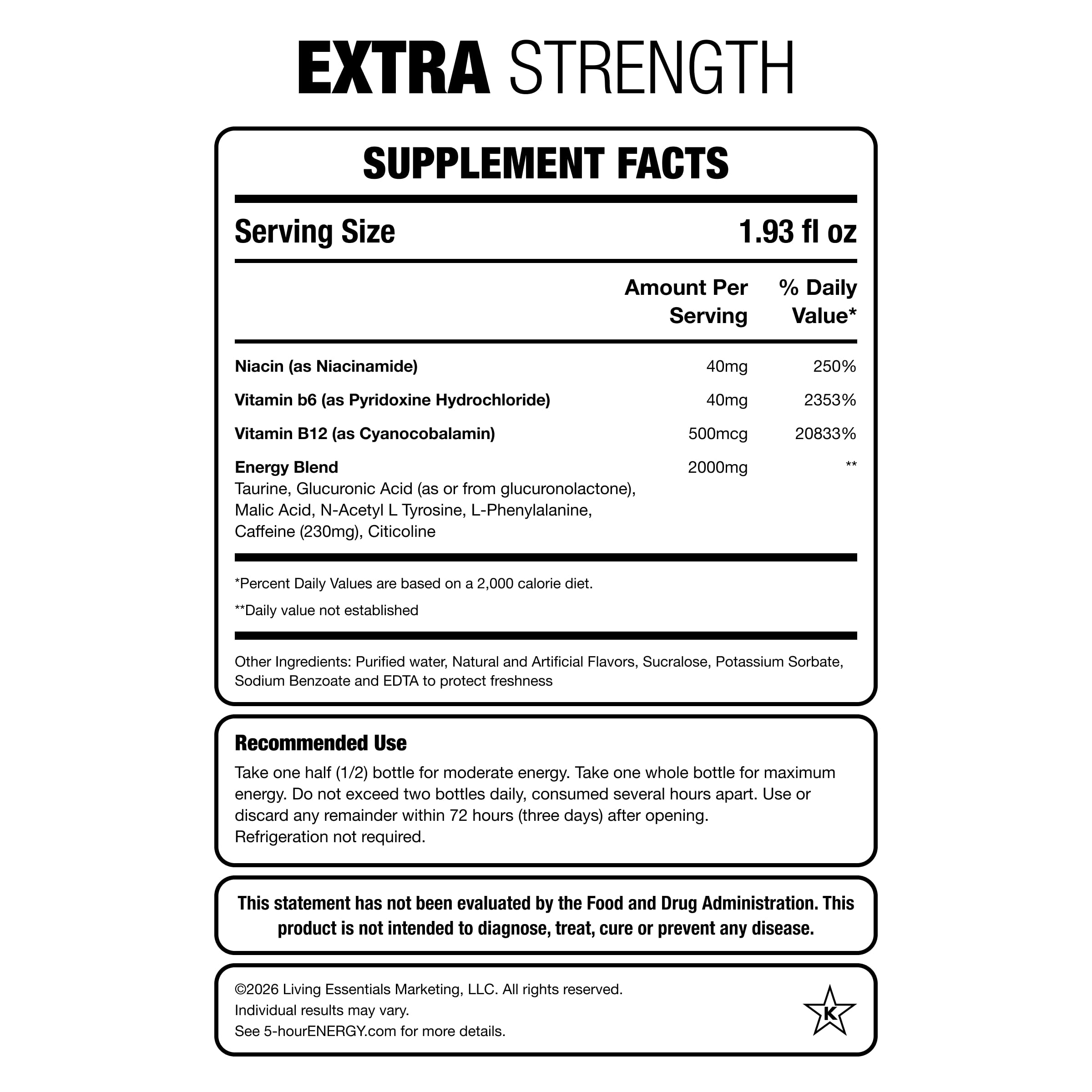 5-hour ENERGY Assorted Energy Shots

