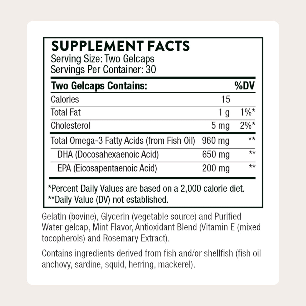 Thorne Prenatal Essential Fatty Acids

