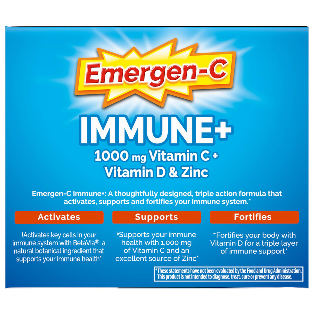Emergen-C Immune+ Triple Action Immune Powder | BetaVia

