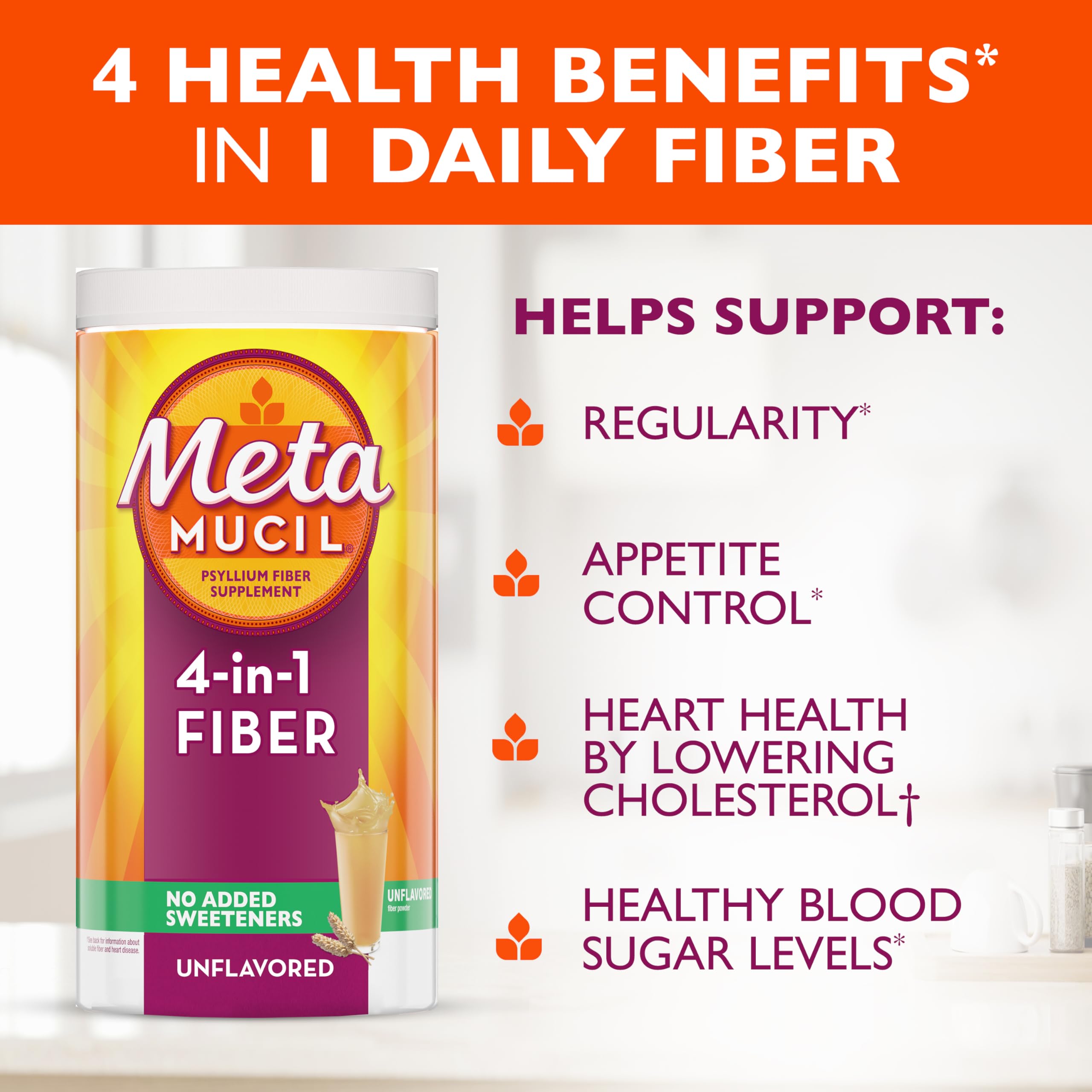 Metamucil Psyllium Husk Powder for Digestive Health

