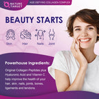 Nature Target Collagen Peptides Powder with Vitamin C & HA

