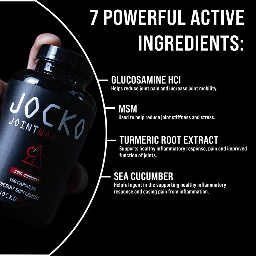 Joint Support Supplement by Jocko Fuel Glucosamine MSM

