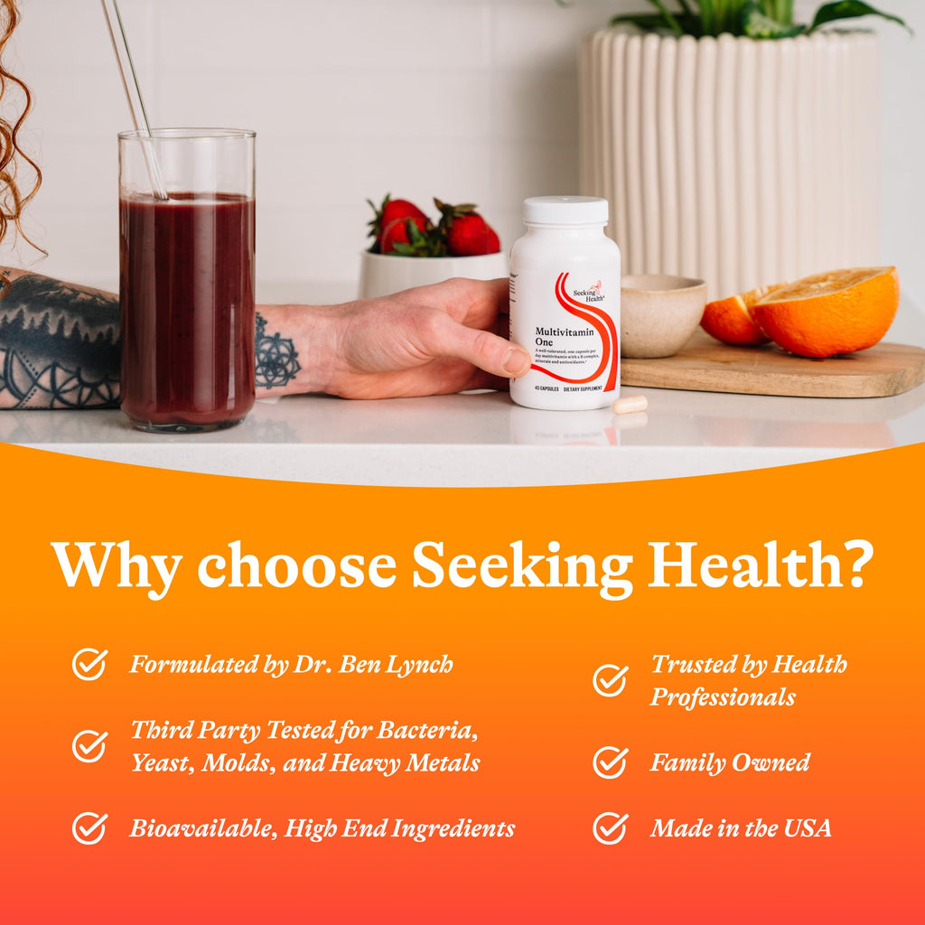 Seeking Health Multivitamin – Comprehensive Vitamin & Mineral Support

