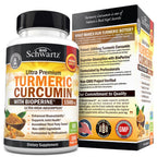 Turmeric Curcumin with Black Pepper BioPerine Capsules

