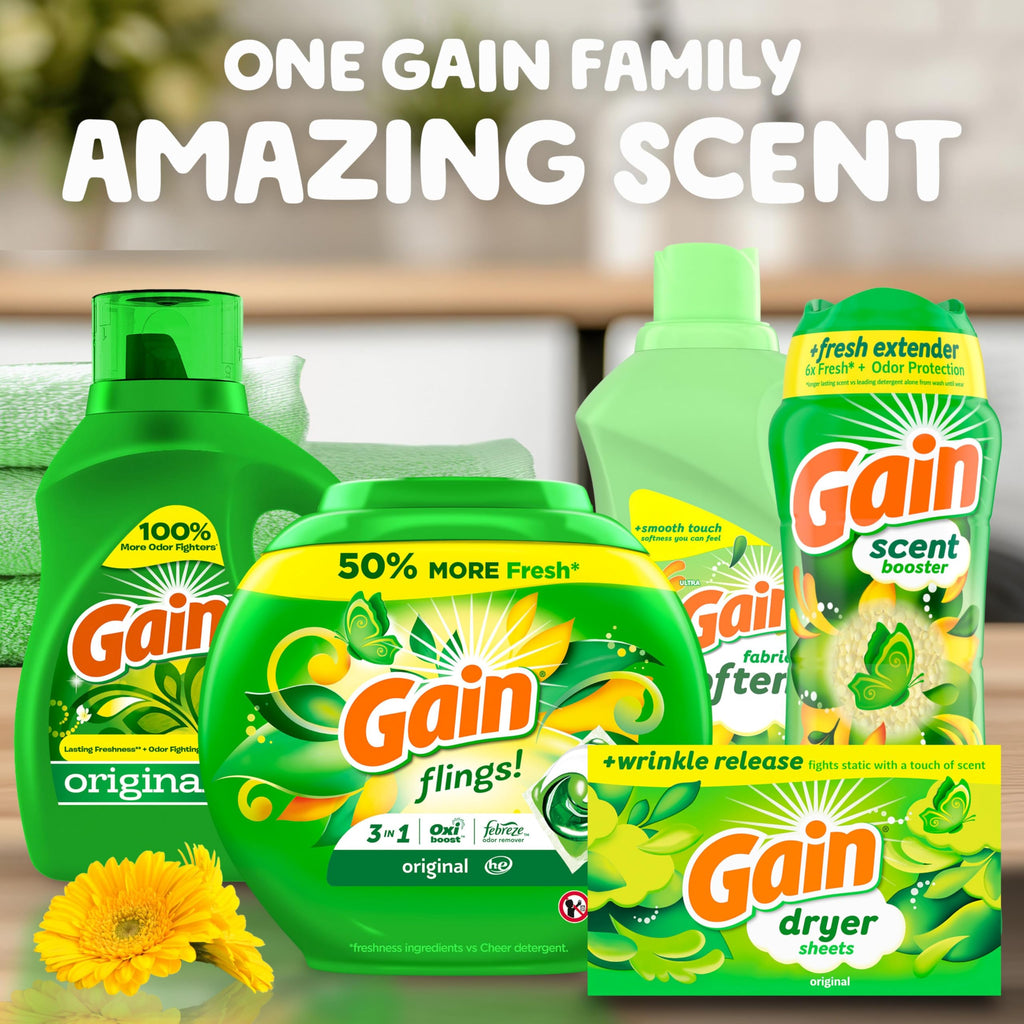 Gain In-Wash Scent Booster Beads Original Scent

