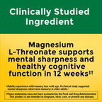 Nature Made Magnesium L-Threonate with Vitamin C & D3

