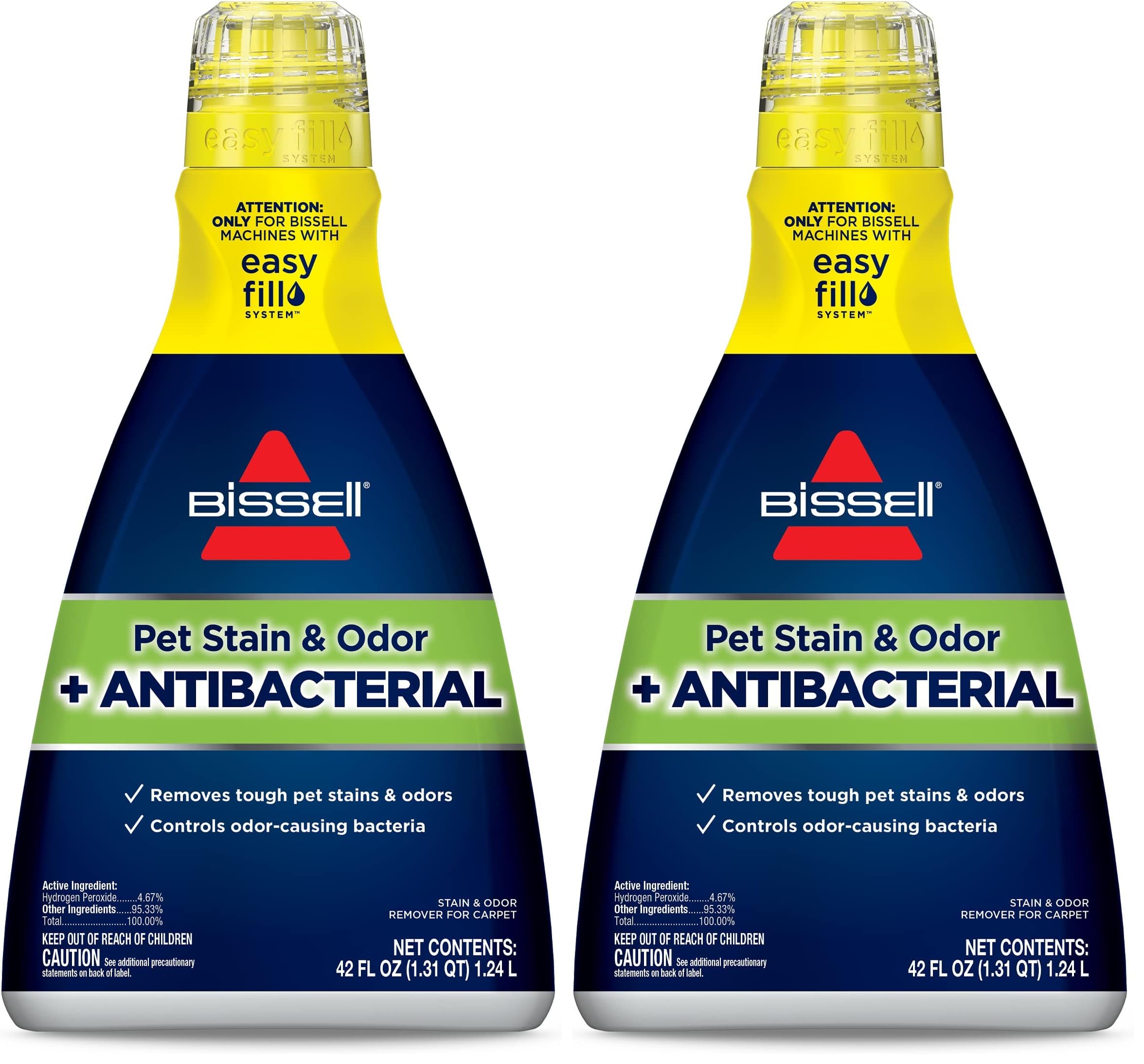 Bissell Pet Stain & Odor Plus Antibacterial 2-in-1 Carpet Cleaner