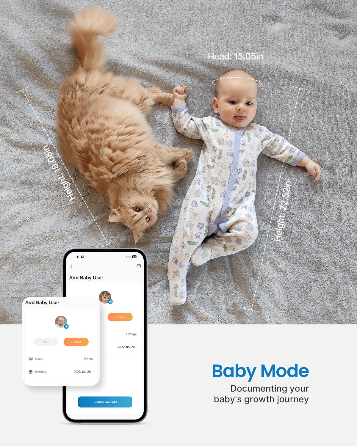 RENPHO Bluetooth Smart Body Measuring Tape with Health App

