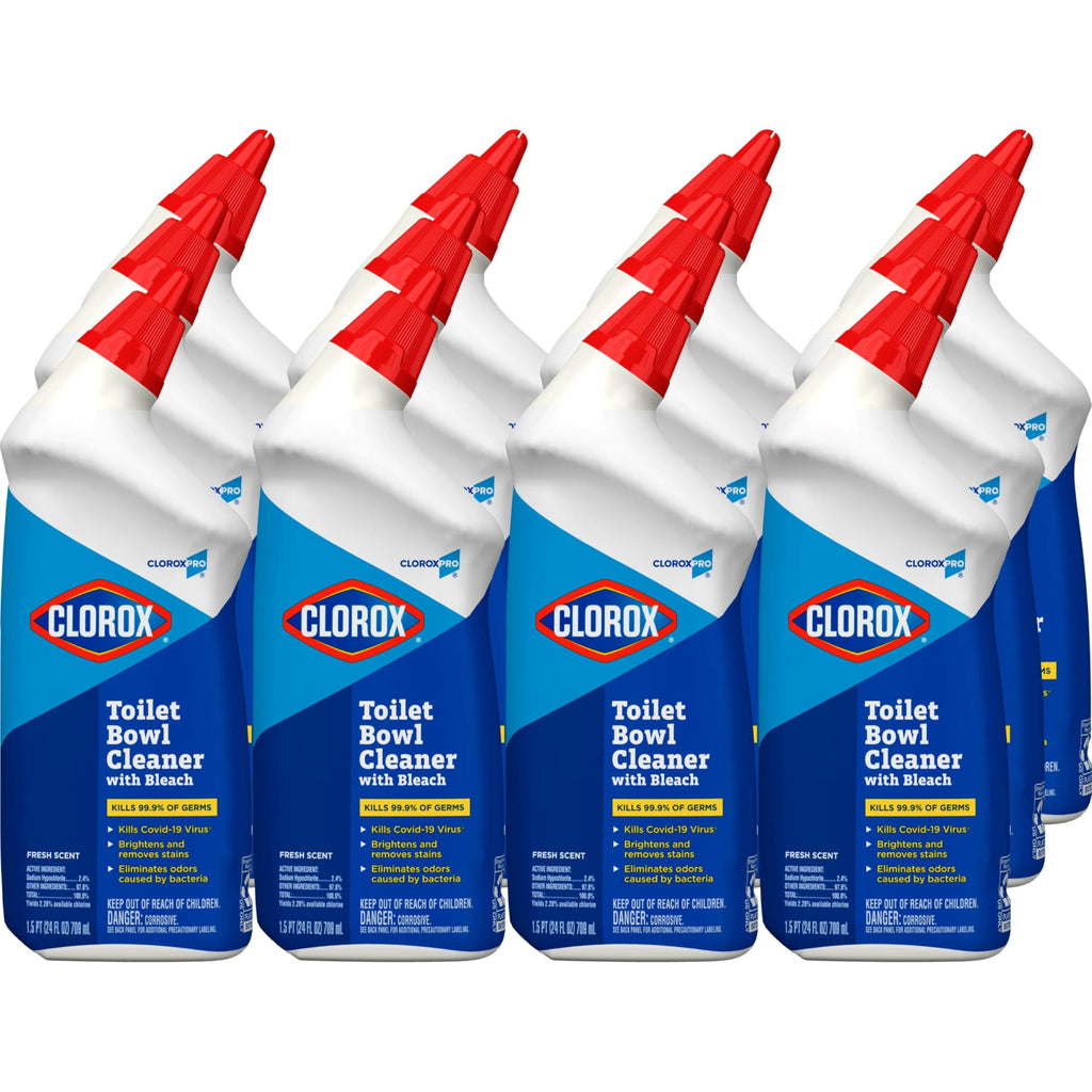 CloroxPro Toilet Bowl Cleaner with Bleach | Disinfects

