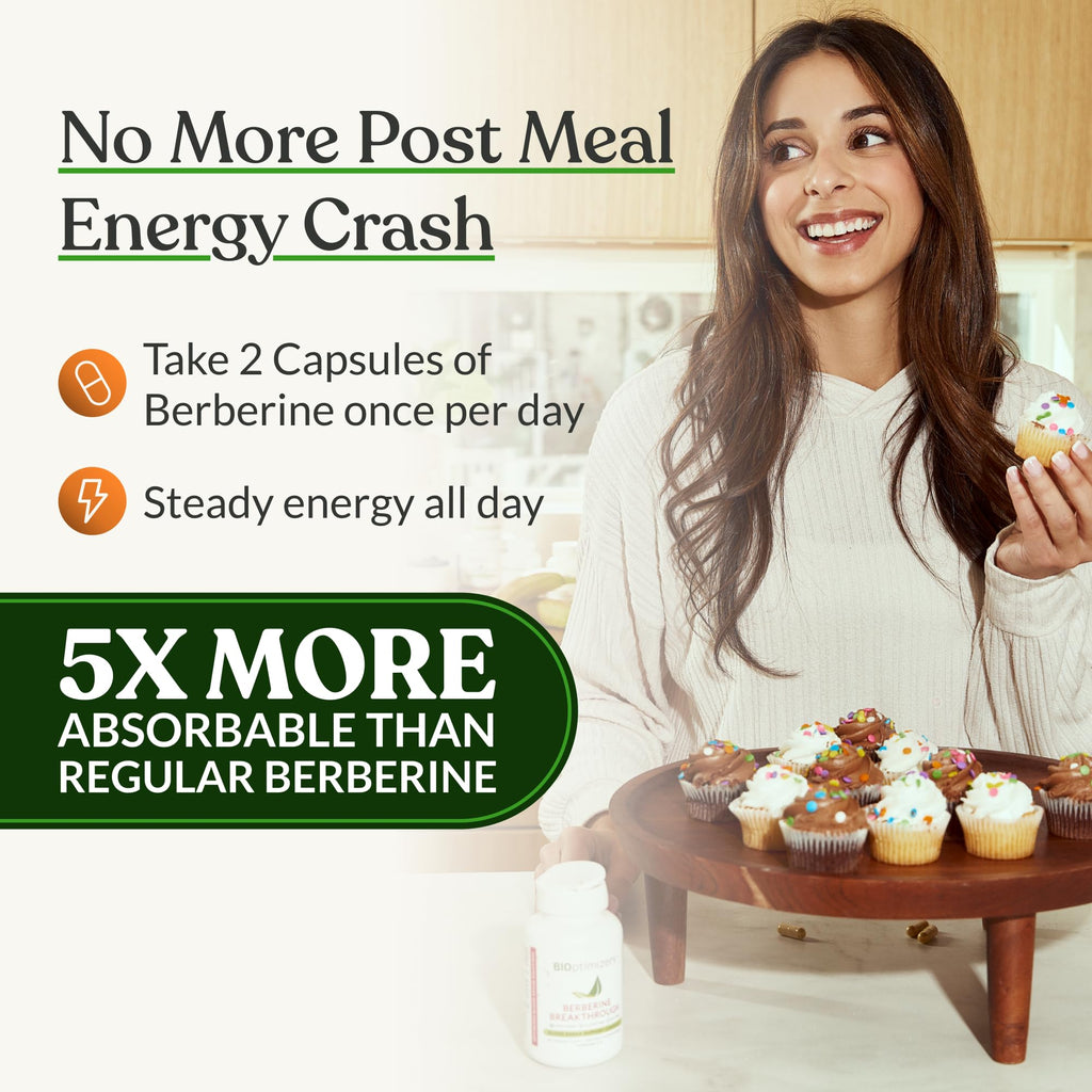 BIOptimizers Berberine Breakthrough Metabolic Support

