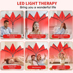 Red Light Therapy Lamp with Stand – Dual 660nm/850nm

