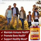 New Age Vitamin D3 Gummies 5000 IU Immune Support

