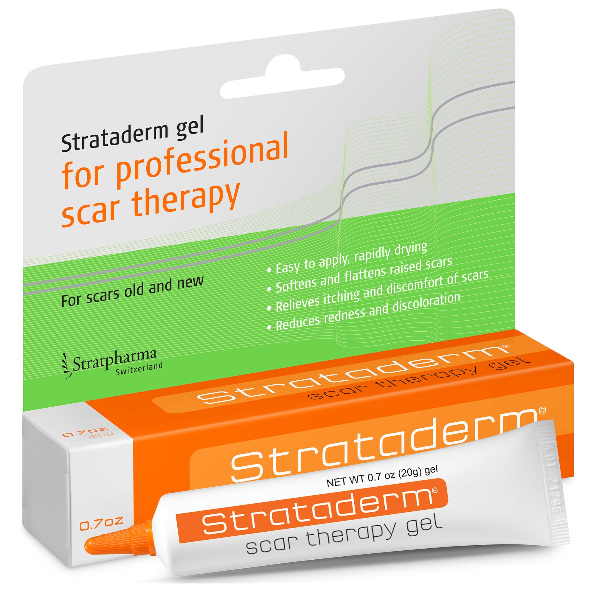 Strataderm Professional Scar Therapy Gel for Old and New Scars