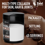 Multi Collagen Protein Powder by Zeal Naturals Biotin

