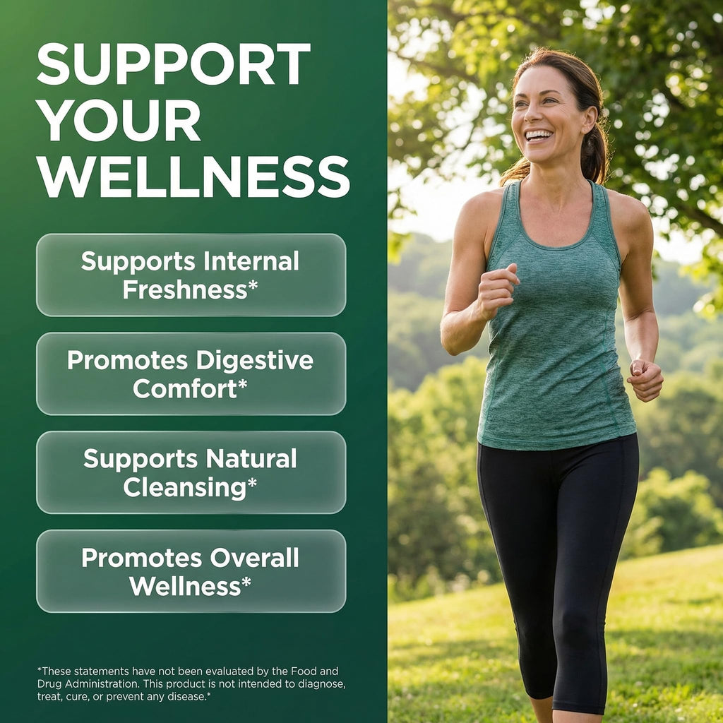 Clean Nutra Chlorophyll Capsules for Detox & Freshness

