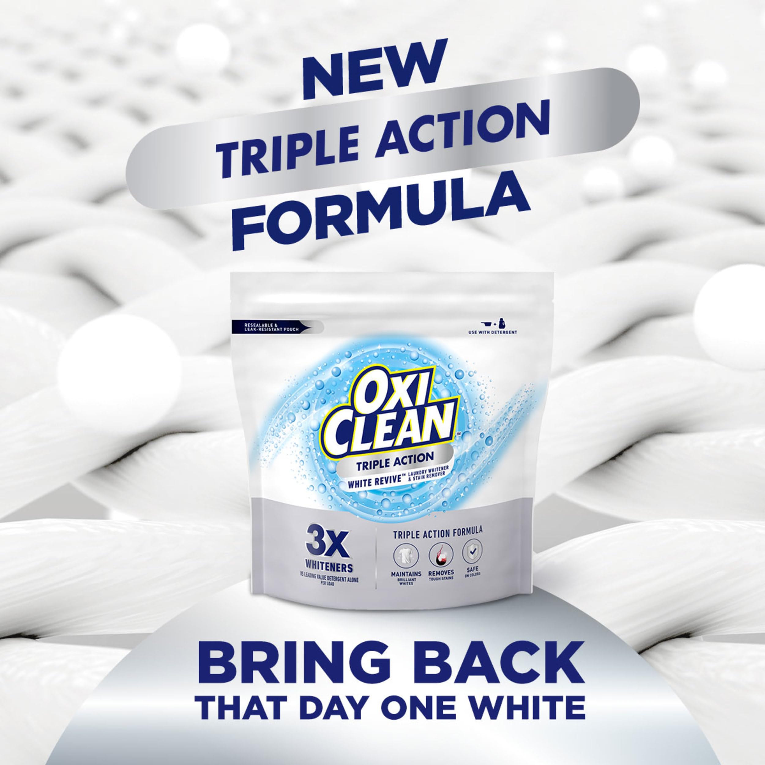 OxiClean White Revive Stain Remover Powder

