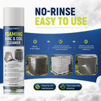 Foaming AC Coil Cleaner for Home HVAC – No-Rinse Foam


