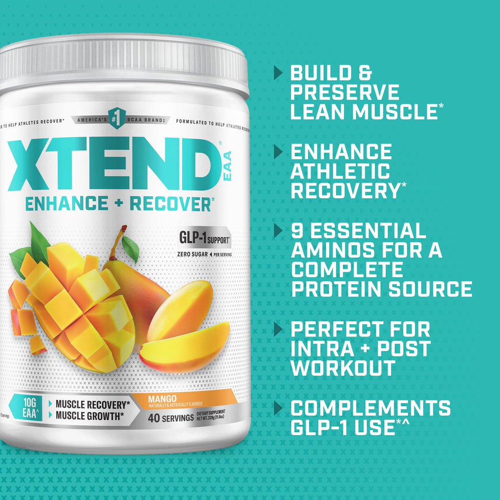 XTEND EAA + BCAA Powder for Muscle Recovery

