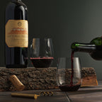 Munfix Disposable Stemless Plastic Wine Glasses

