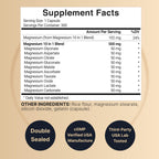 Magnesium Complex Supplement | Chelated Formula | Non-GMO

