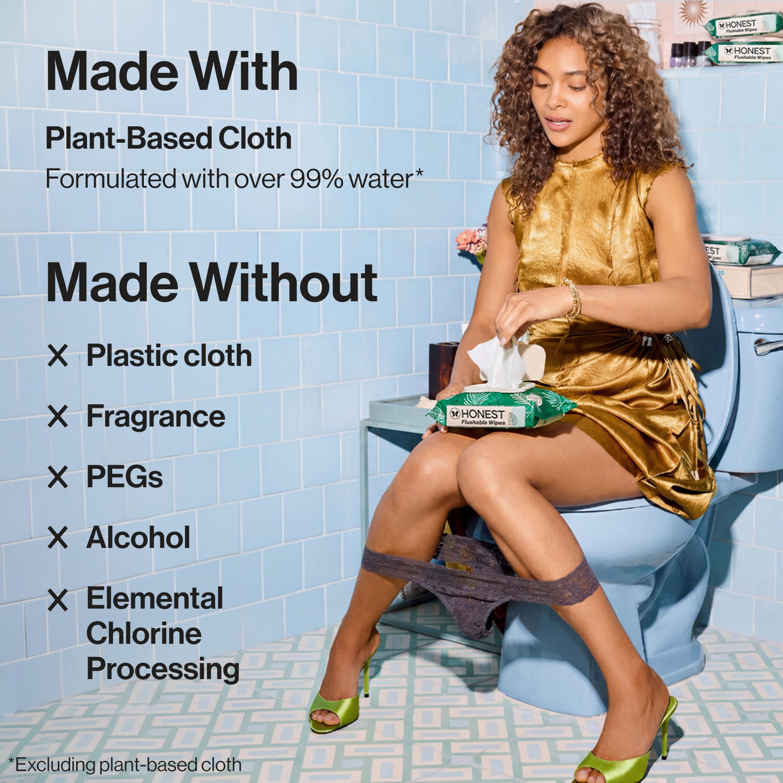 Flushable Wipes for Sensitive Skin | The Honest Company

