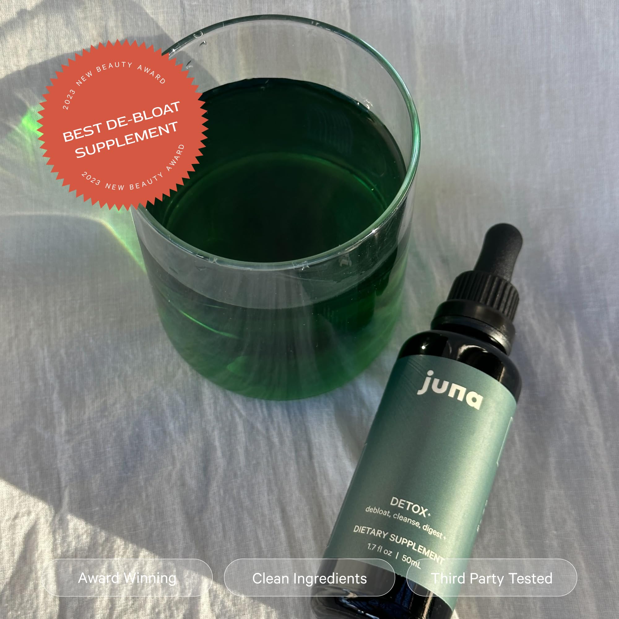 Juna Liquid Chlorophyll Drops – Daily Detox & Vitality

