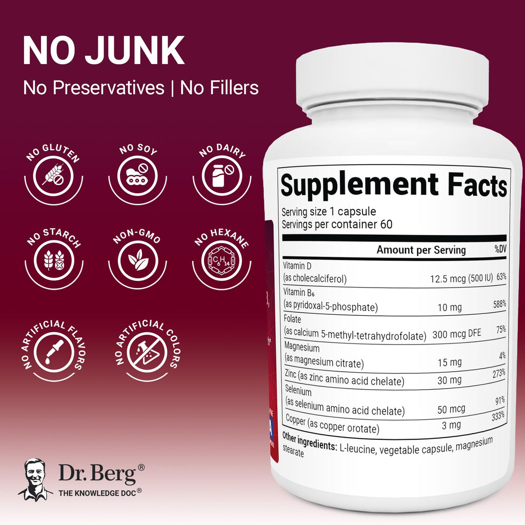 Dr. Berg Zinc Supplement for Immune Support | Daily Wellness

