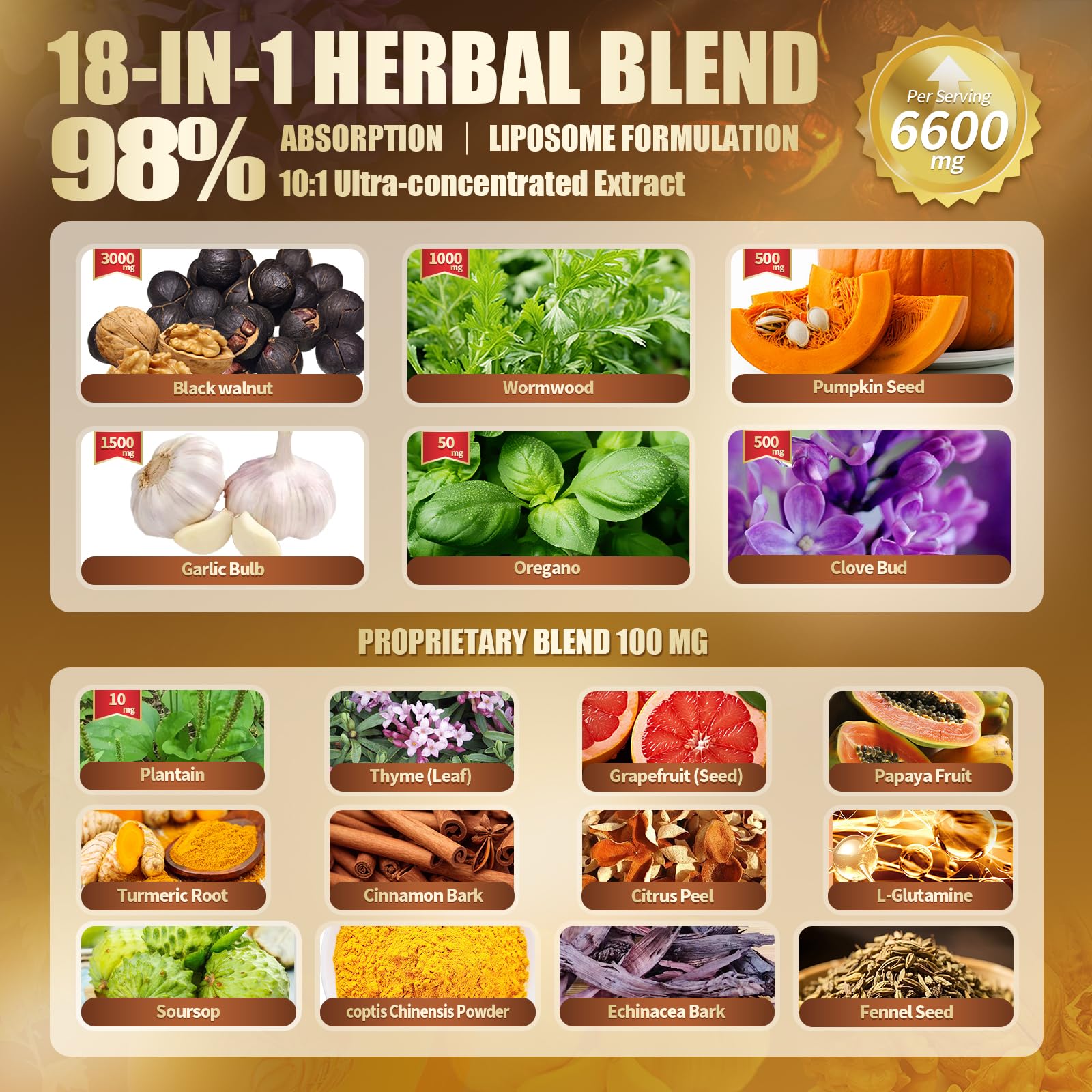 18-in-1 Herbal Digestive Cleanse with Wormwood

