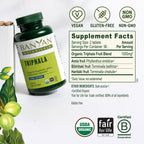 Banyan Botanicals Triphala Tablets for Digestive Support

