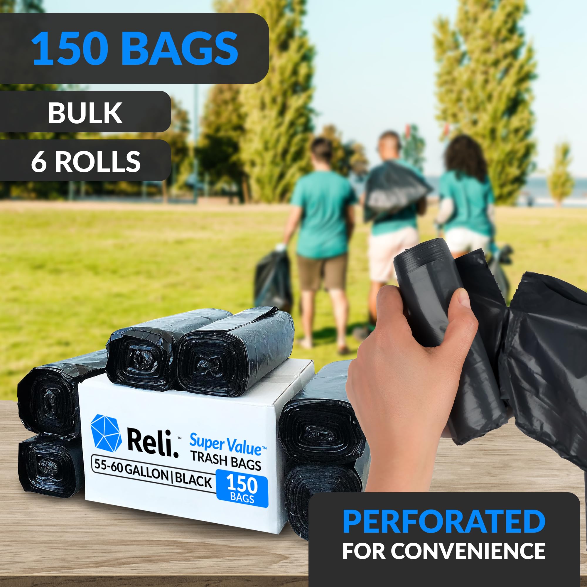 Trash Bags for Waste Disposal | Reliable Cleanup

