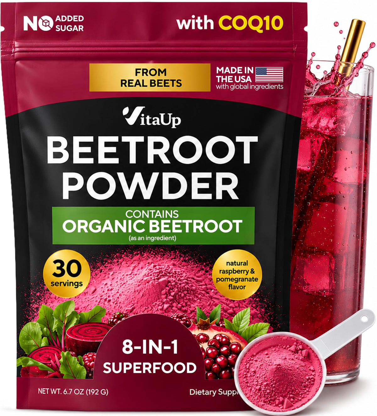 VitaUp Beetroot Supplement for Circulation