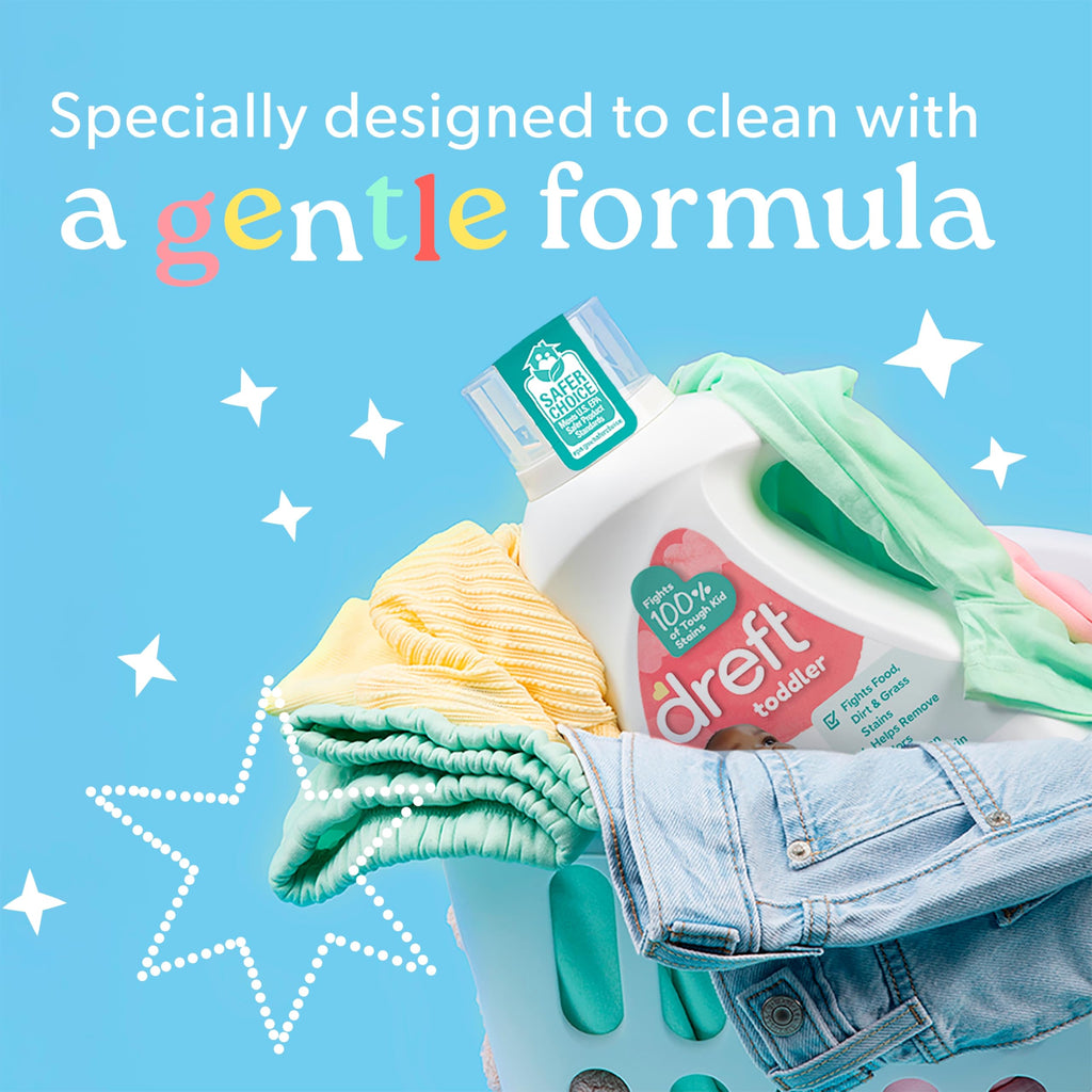 Dreft Toddler Liquid Laundry Detergent | Sensitive Skin

