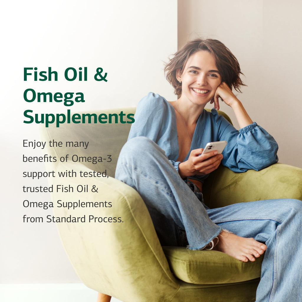 Standard Process Tuna Omega-3 Oil for Brain & Eye Health

