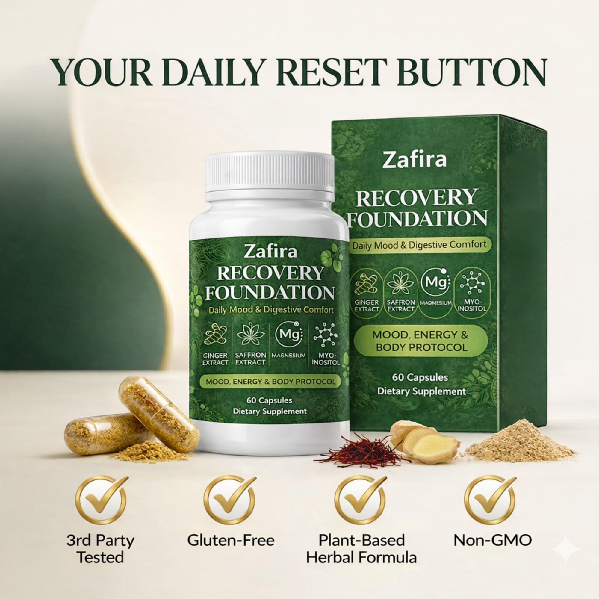 Zafira Recovery Foundation - Mental Clarity & Mood Support

