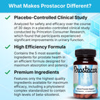 Prostacor Prostate Health Supplement - Non-GMO Vegan


